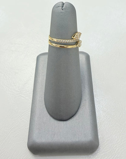 1837- NEW 14K Fashion Cz Women’s Ring W.G