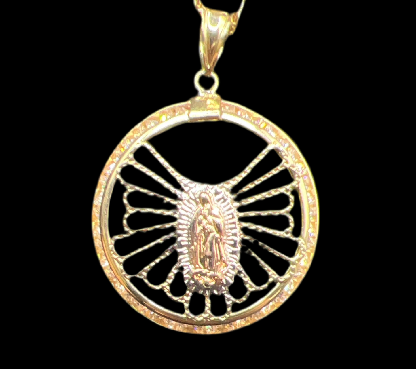 316- Gold Pendant “Virgin Mary”