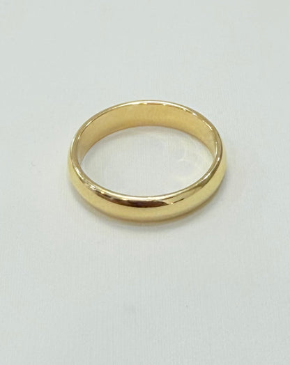 1392- NEW 14K Wedding Ring Band (4mm) W.G