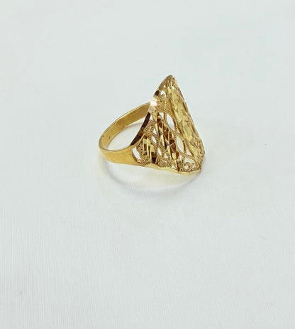 1636- NEW 10K Fashion Fancy Ring W.G