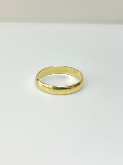 1375- NEW 10K Gold Wedding Ring Band (4mm) W.G