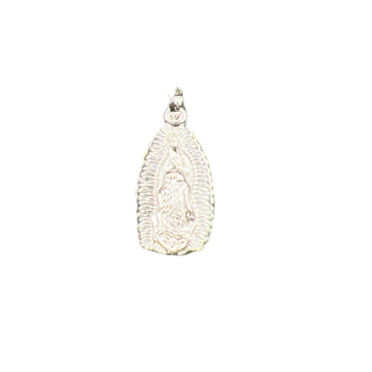 S312- Colgante Religioso “Virgen de Guadalupe” en Plata