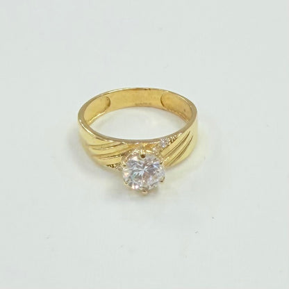 1233- NEW 14K Trio Wedding Ring Set W.G