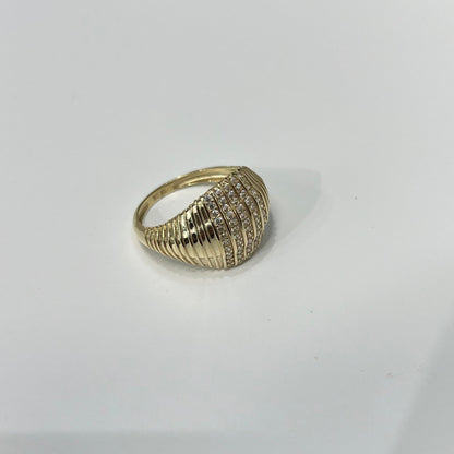 1454- NEW 10K Gold Fancy Women's Ring W.G