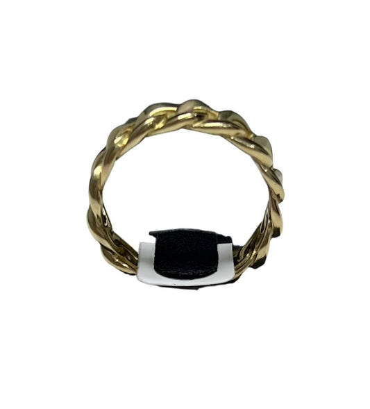 0016- NEW 14K Miami Cuban Link Ring Men (W.G)