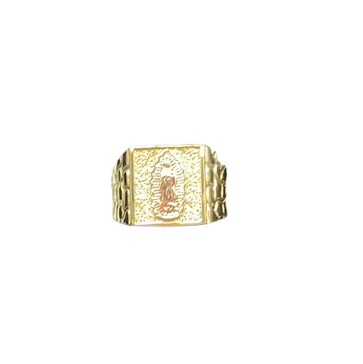 00155- NEW 14K Our Lady Of Guadalupe Ring (W.G)