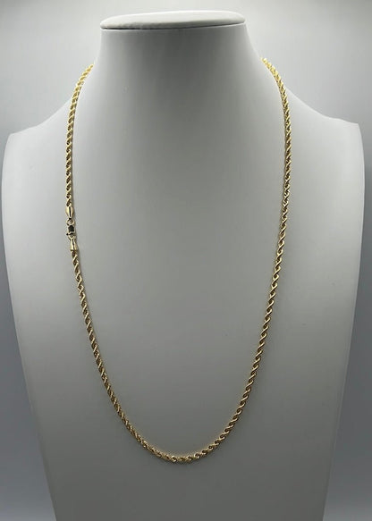 242-NEW 14K Rope chain            (2.76mm).W.G