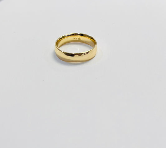 1684- NEW 14K Gold Wedding Band Ring W.G
