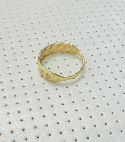 1806- NEW 14K Wedding Band Ring W.G