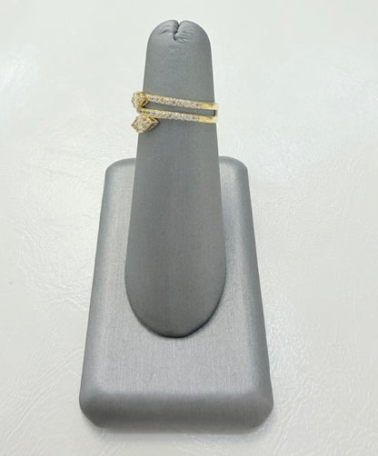 1837- NEW 14K Fashion Cz Women’s Ring W.G