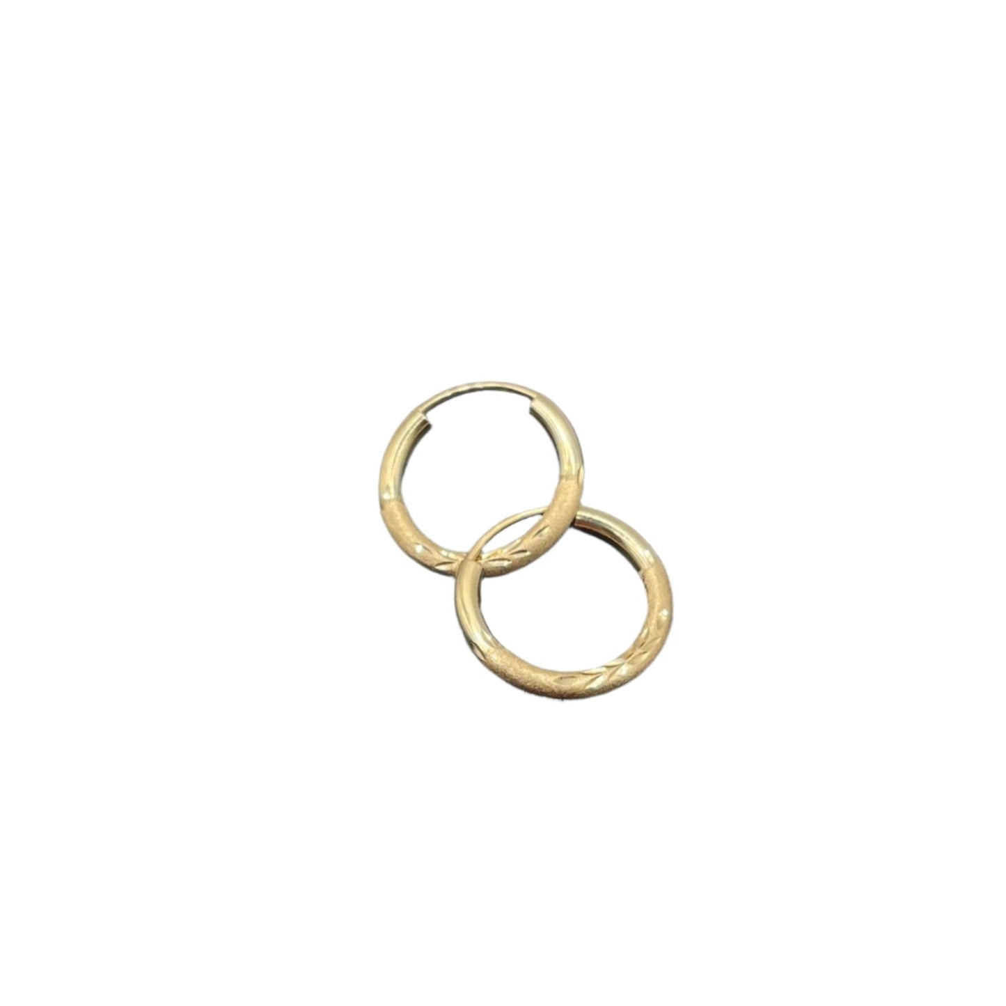 458- 14K Earring Hoops