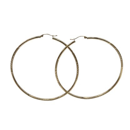 612- Hoop Earrings 2x65mm