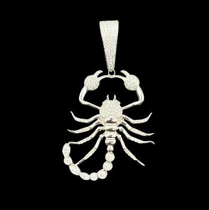 S268- Scorpion Silver Pendant