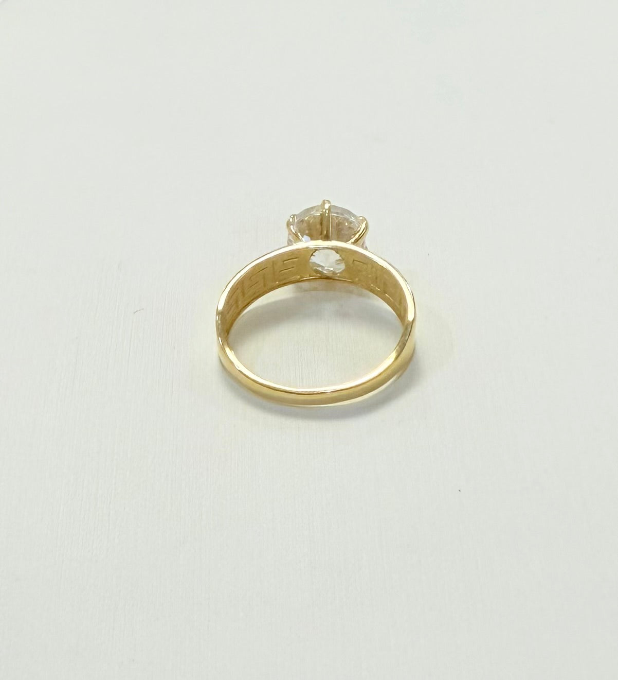 1713- NEW 14K Wedding Cz Women’s Ring W.G