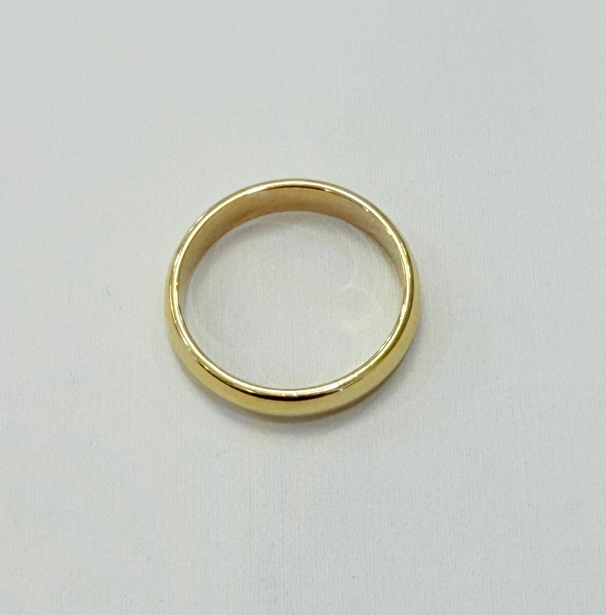 1392- NEW 14K Wedding Ring Band (4mm) W.G