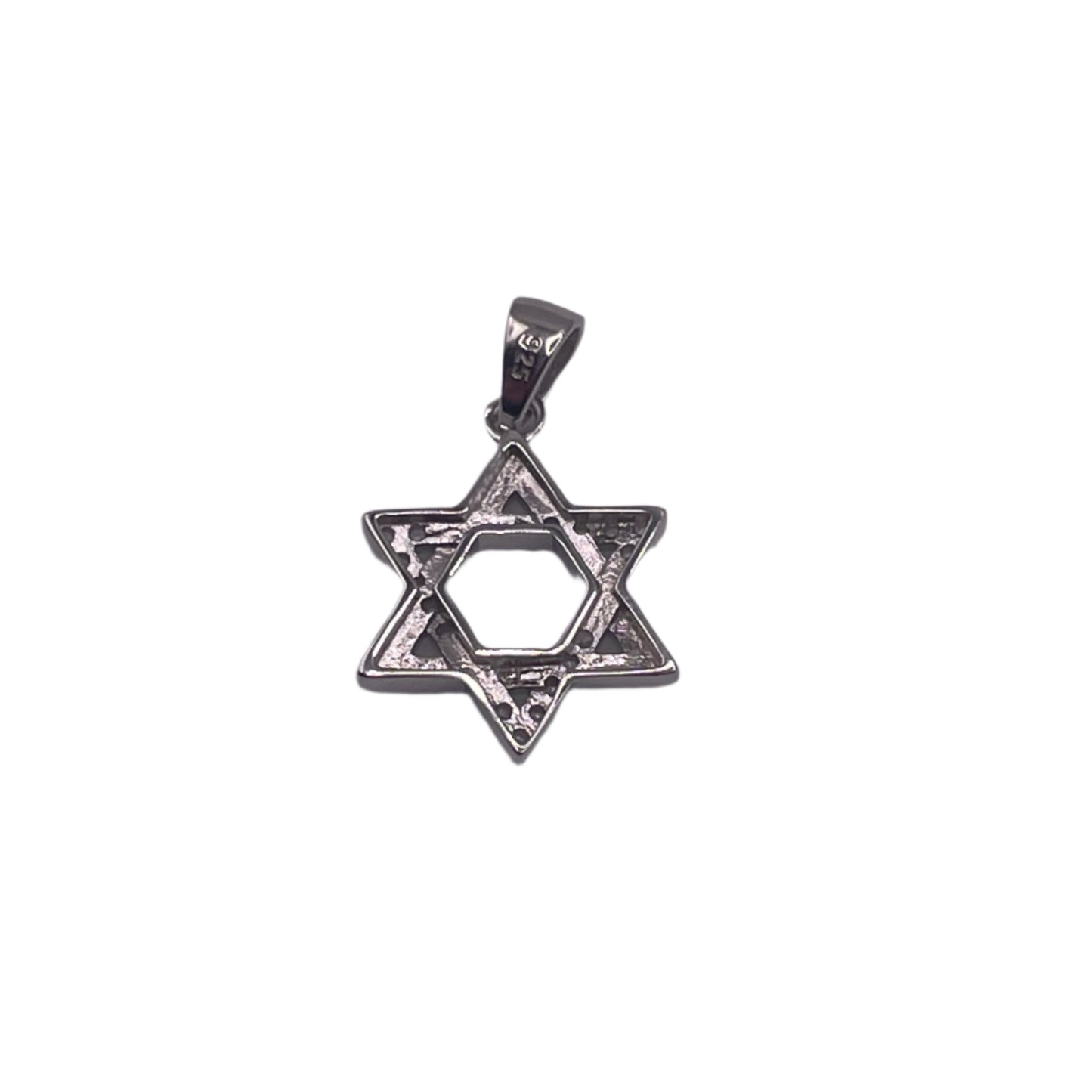 S572- .925 Star of David Small Pendant