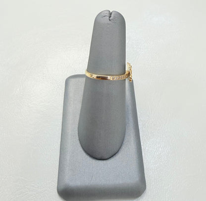 1816- NEW 14K Hello Kitty Ring W.G