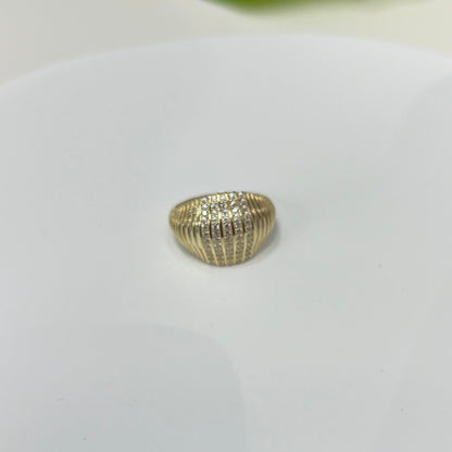 1454- NEW 10K Gold Fancy Women's Ring W.G
