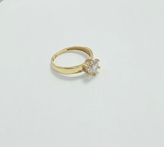 1681- NEW 14K Engagement Gold Ring W.G