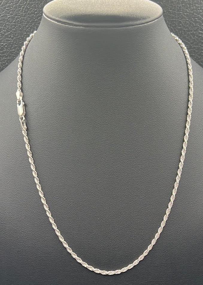 S277- Rope Chain Necklace 18”