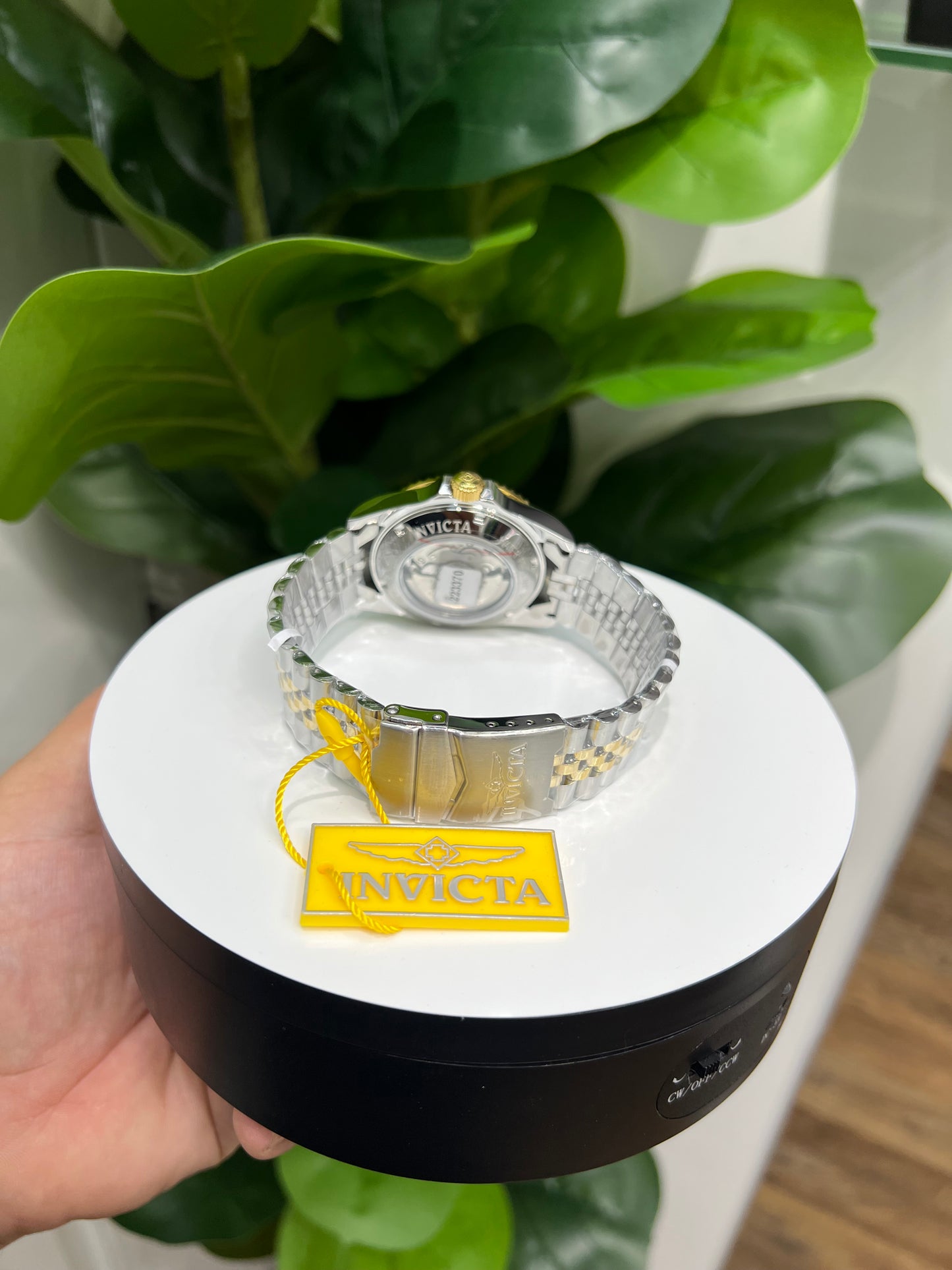 R38- Invicta Red & Blue Pro Diver Men's Watch 42mm W.G