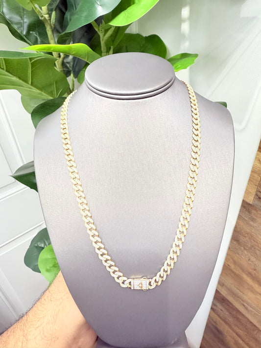 00104- NEW 14K Yellow Gold Itallo Choker (7.3mm) (W.G)
