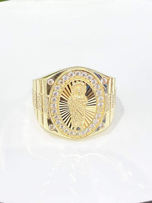 1620- NEW 10K St. Jude Men’s Fashion Ring W.G