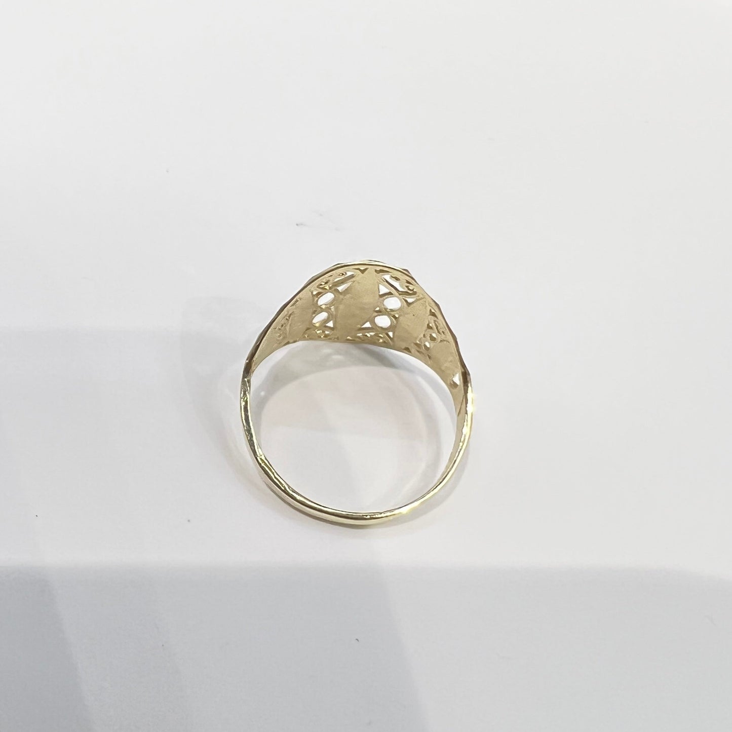 1636- NEW 10K Fashion Fancy Ring W.G
