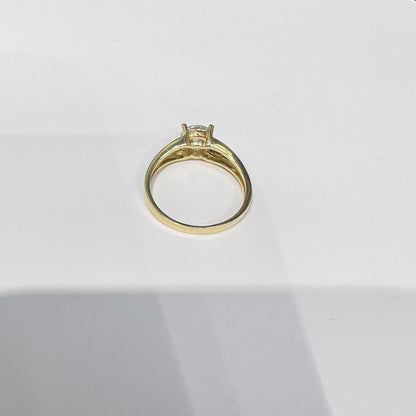 1638- NEW 10K Engagement Fancy Ring W.G