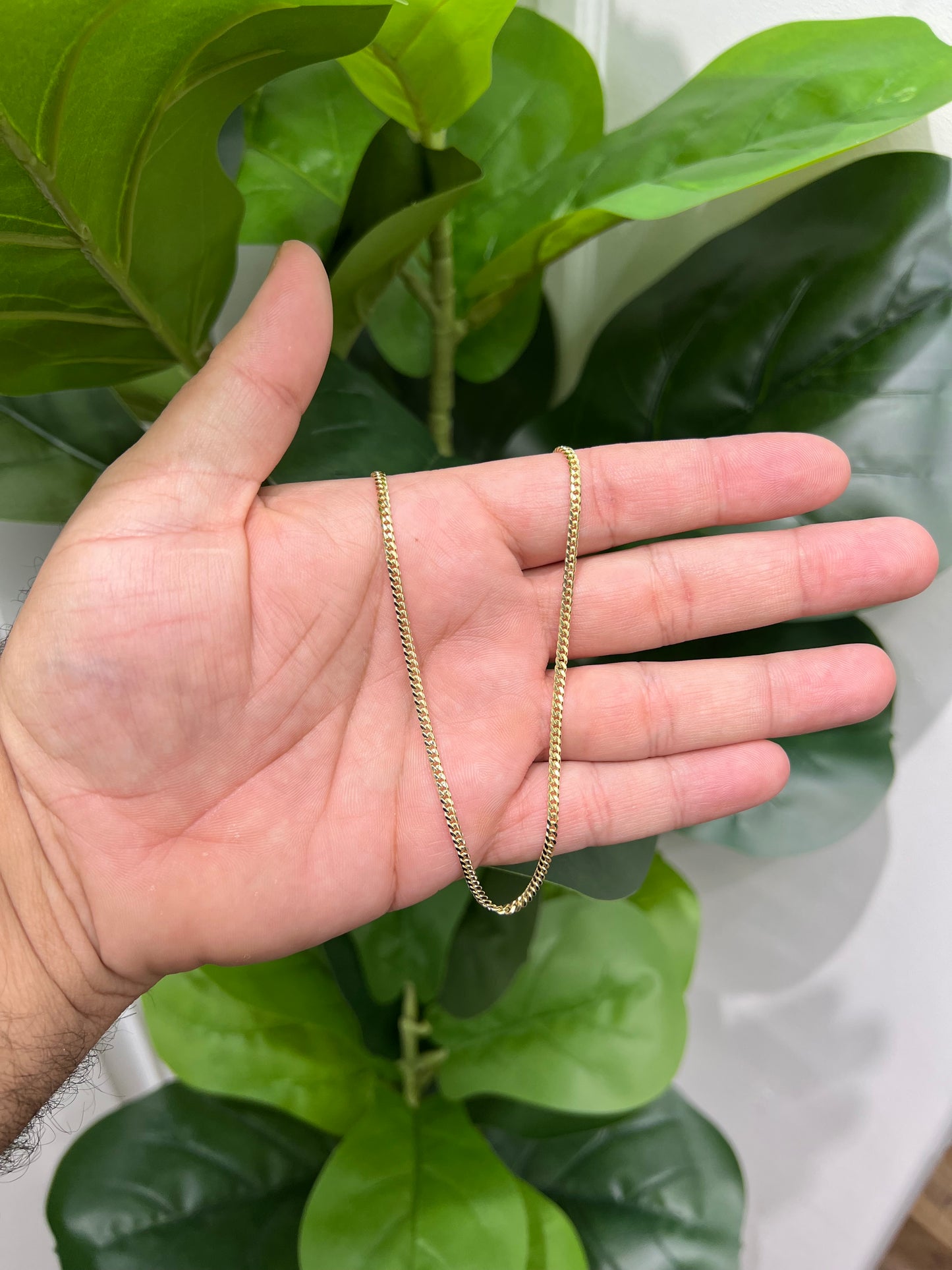 1188-NEW 14K Solid Miami Cuban Chain (2.65mm)W.G