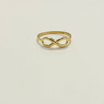 1709- NEW 10K Gold Infinity Women’s Ring W.G