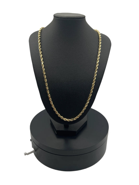 465-NEW 14K Rope Chain (4.10mm).W.G