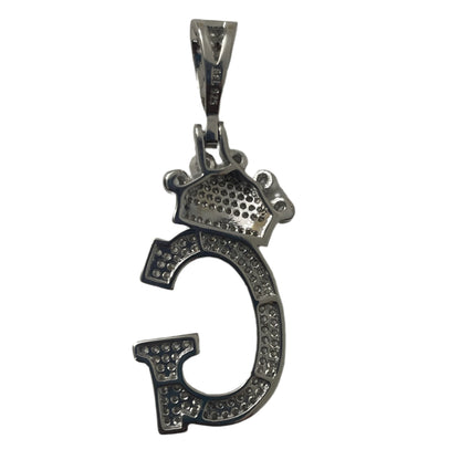 S731- Letter “G” Bright Pendant