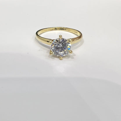 1639- NEW 10K Engagement Fancy Ring W.G