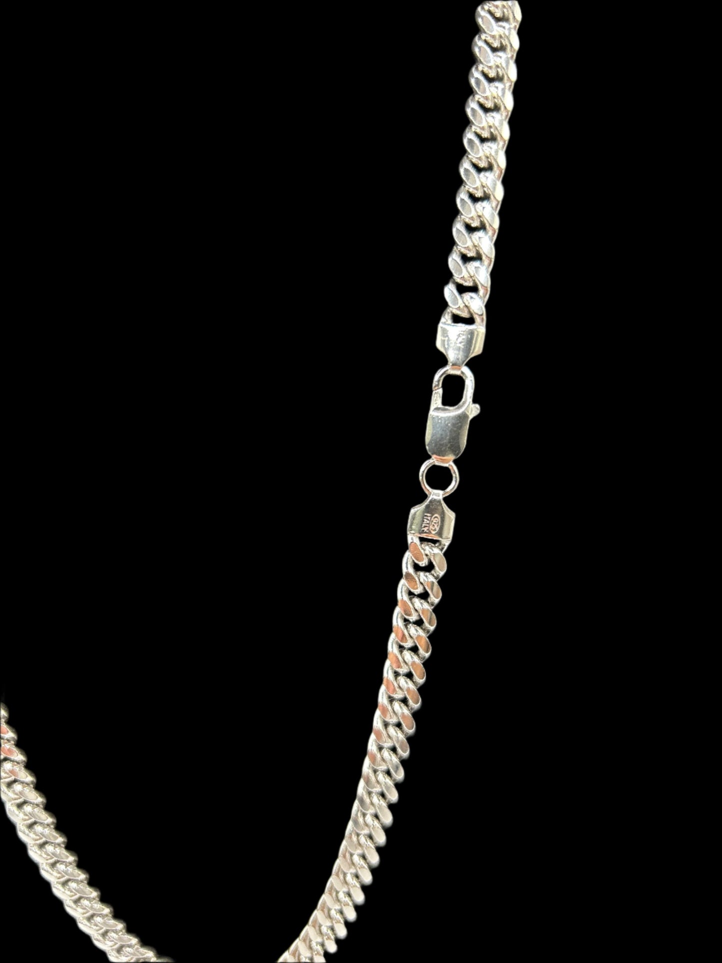 S483- 14K Solid Miami Cuban Chain 24”