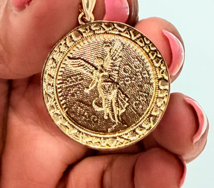 1769- NEW 10K Gold 50 Pesos Centenario W.G