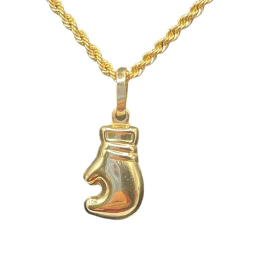 460- 14K Single Boxing Glove Pendant Only