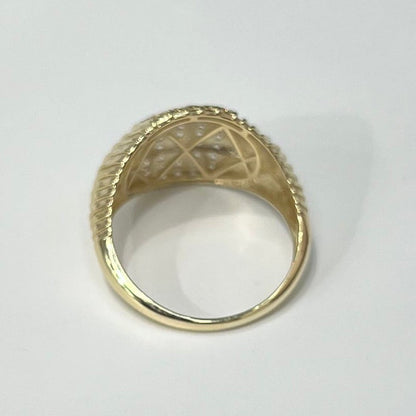 1454- NEW 10K Gold Fancy Women's Ring W.G