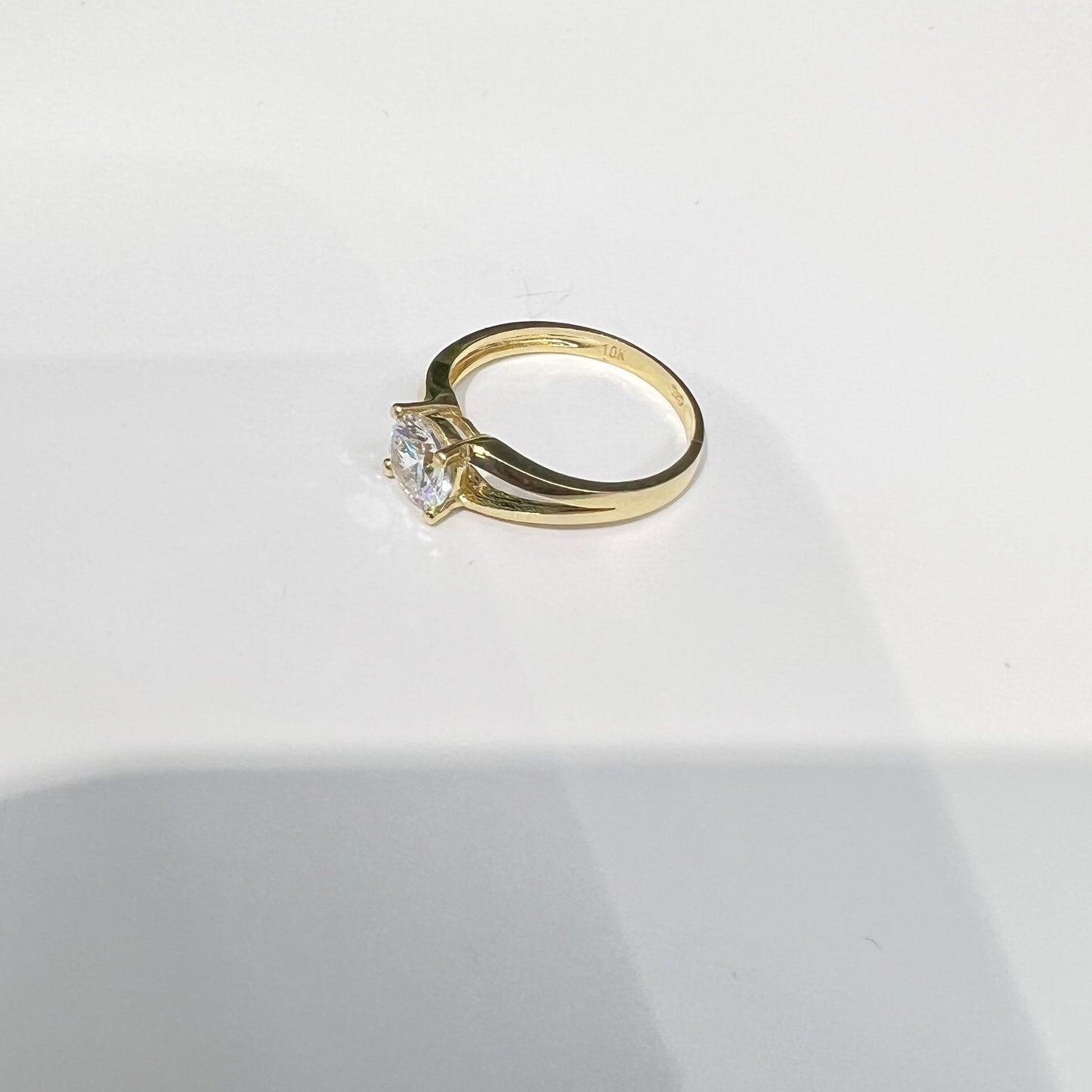 1638- NEW 10K Engagement Fancy Ring W.G