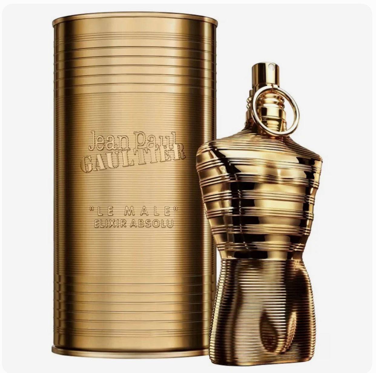 PE77- Jean Paul Gaultier Le Male Elixir Absolu Parfum For Men 2.5oz