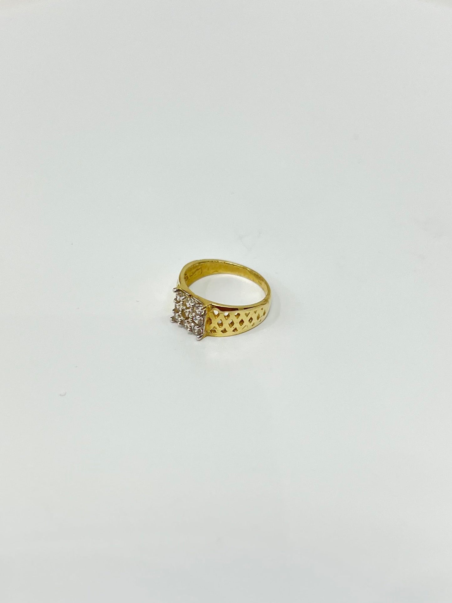 976- 14K Yellow Gold Little Boy Ring (W.G)