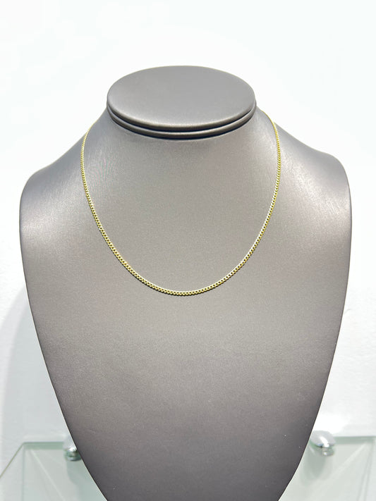 262- NEW 14k Solid Cuban Curb chain (2.0mm)16" W.G