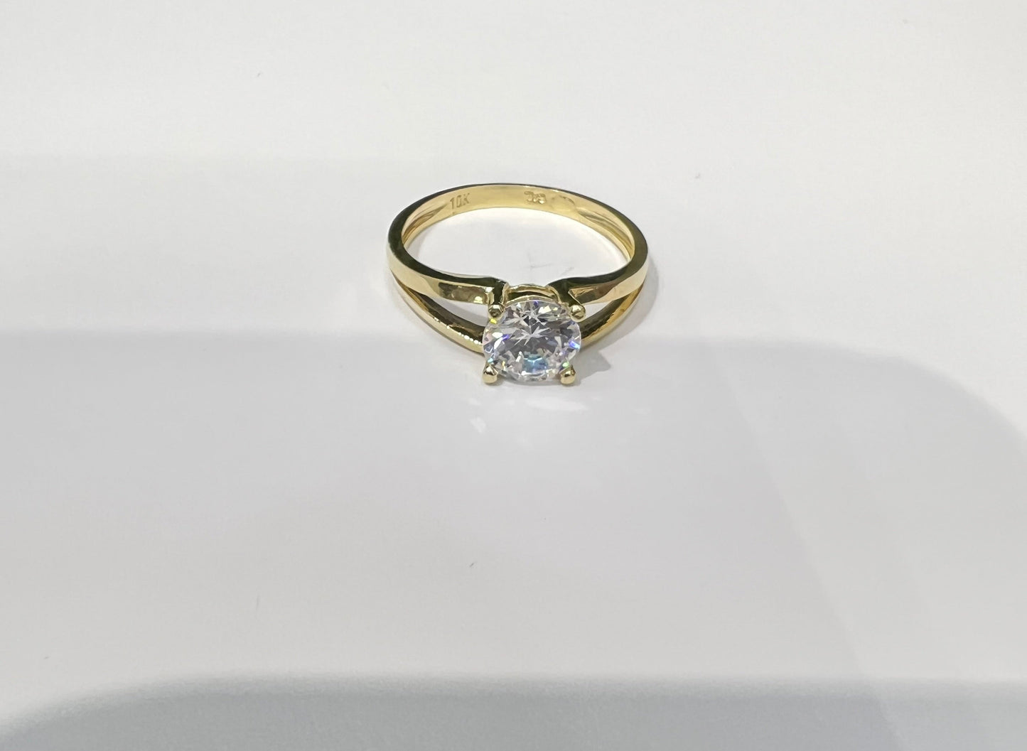 1638- NEW 10K Engagement Fancy Ring W.G