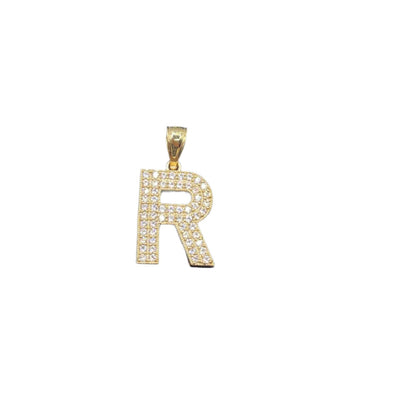 509- 14K Letter “ R” Pendant