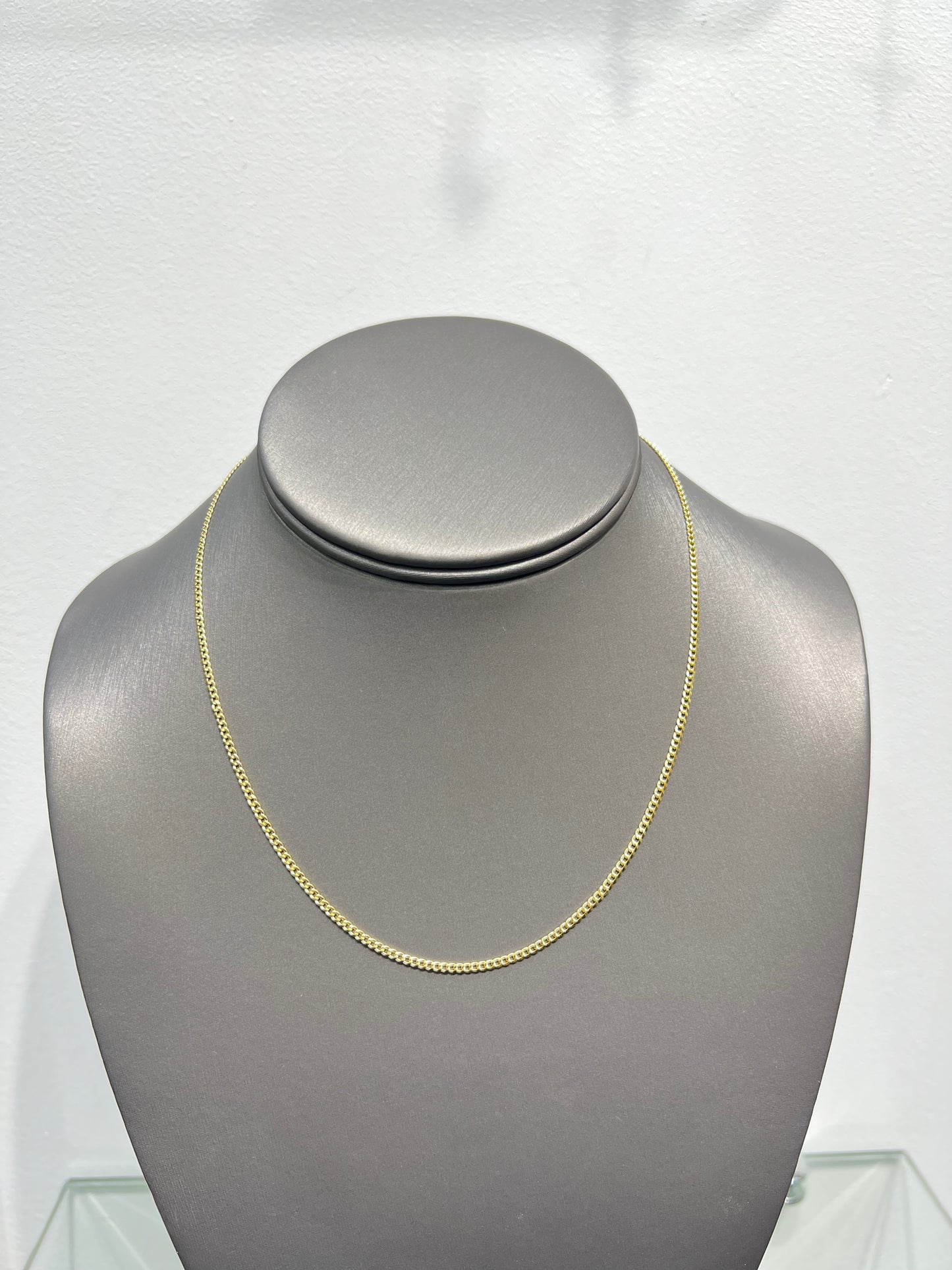 262- NEW 14k Solid Cuban Curb chain (2.0mm)16" W.G