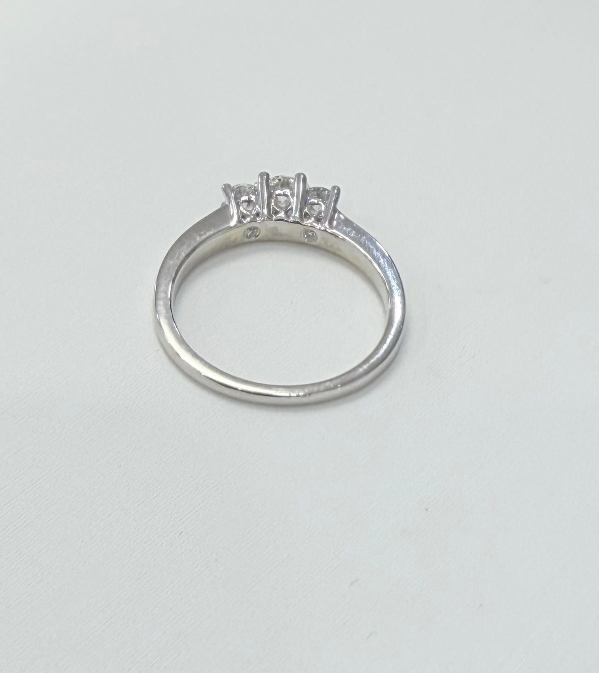 1529- NEW 10K Diamond Engagement Ring W.G