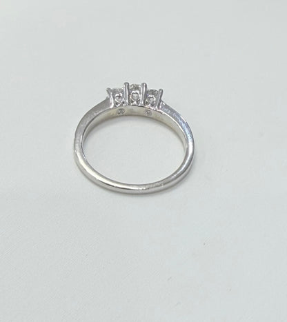 1529- NEW 10K Diamond Engagement Ring W.G