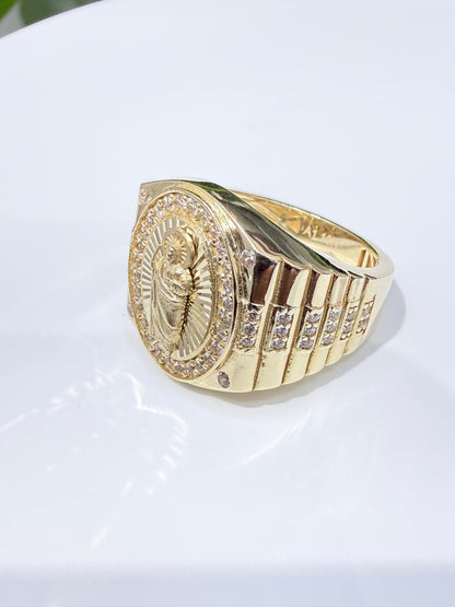 1620- NEW 10K St. Jude Men’s Fashion Ring W.G