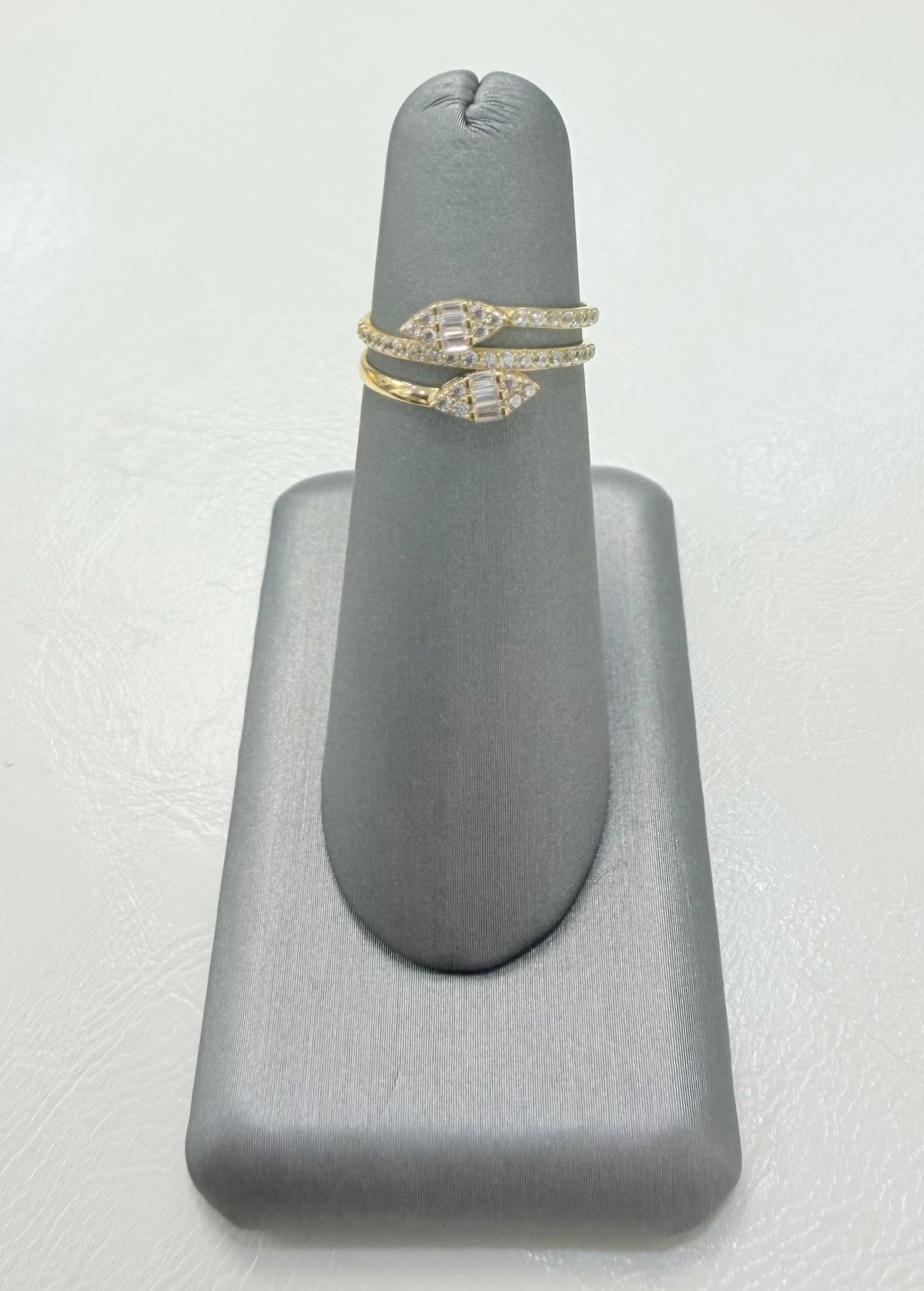1837- NEW 14K Fashion Cz Women’s Ring W.G