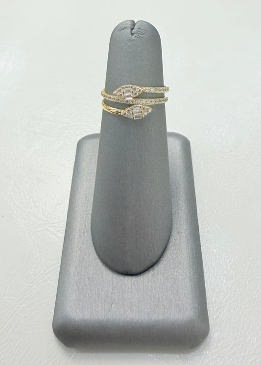 1837- NEW 14K Fashion Cz Women’s Ring W.G